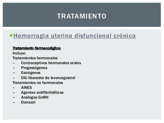 medicina para hemorragia vaginal Medicina para hemorragia vaginal